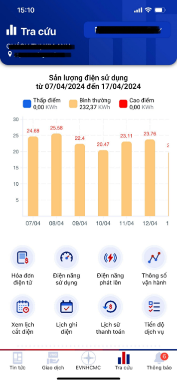 Ứng dụng EVNHCMC CSKH – Điểm chạm hoàn hảo cho khách hàng sử dụng điện